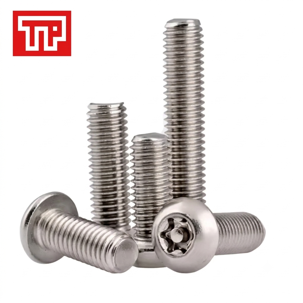 Bu lông hoa thị đầu cầu Inox 304